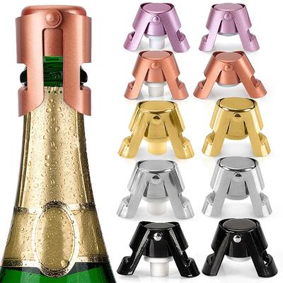 Stainless Steel Champagne Stopper Beverage Bottle Saver Leak Proof Sparkling Wine Preserver Sealing Bottle Tool