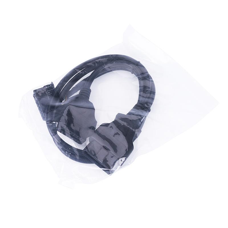 30CM OBD2 16Pin Y Splitter Cable 1 Male to Dual Female OBDII Extension Wire Car Diagnostic Scanner Adapter