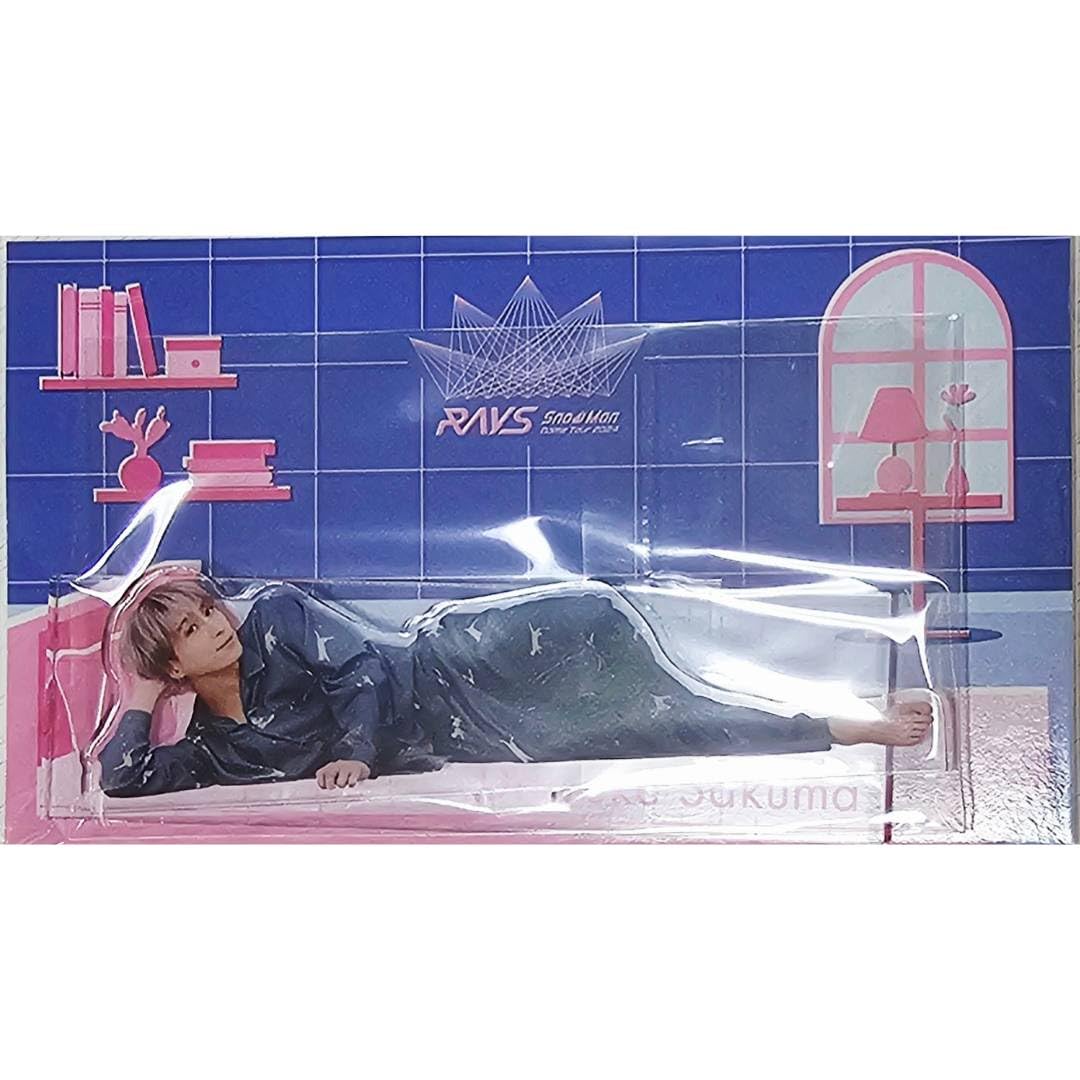 

Snow Man Daisuke Акриловый купол тур 2024 RAYS Пижамная акриловая подставка Официальный мерч [Подставка Сакума]