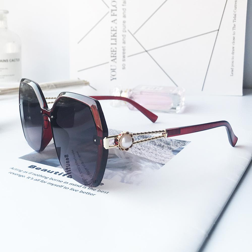 Pearl Polarized Sunglasses Fashionable And Elegant Sunglasses Driving Uv Protection Sunglasses Uv400 Light Luxury