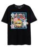 Spongebob Squarepants Short Sleeved Tshirt Unisexs Black Official Merch