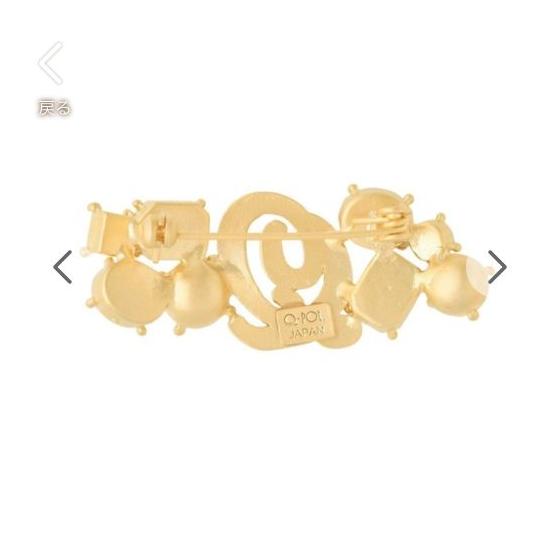 Used Q-pot Sweet Lady Brooch Qpot Qpot