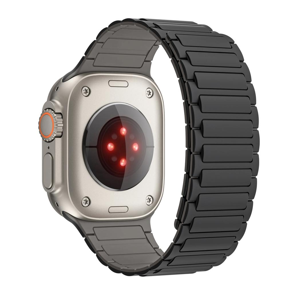 Silicone Magnetic Band for Watch Strap Ultra 3 2 49mm 46mm 45mm 44mm 42mm 40 41mm Bracelet IWatch Series 11 10 9 8 7 6 SE