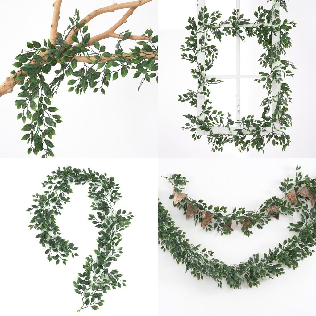 Silk Leaf Ivy Vine For Interior Wall Decor And Home Decoration