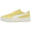 Skye Fabric Synthetic Leather Comfortable Versatile Height Increasing Low Top Sneakers Women Sneakers Yellow 409928-03