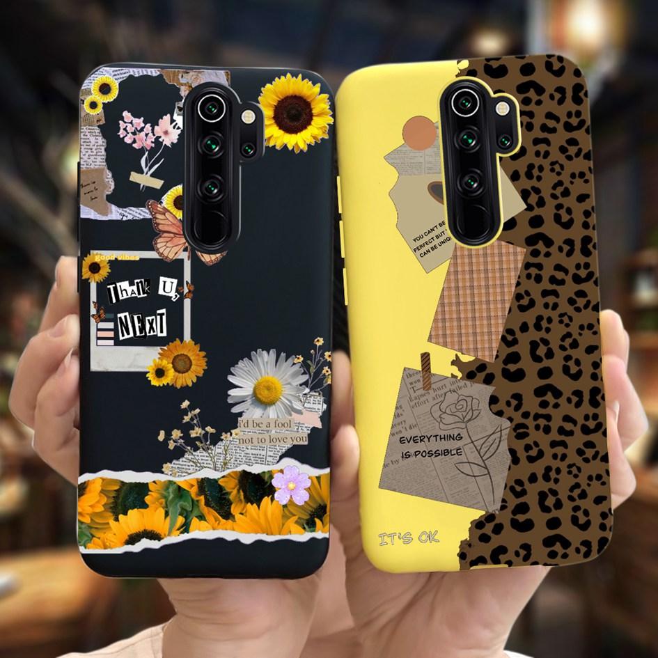 For Xiaomi Redmi Note 8 Pro Case Luxury Landscape Slim Silicone Soft TPU Shockproof Bumper For Xiaomi Redmi Note8 Pro 8Pro Cover