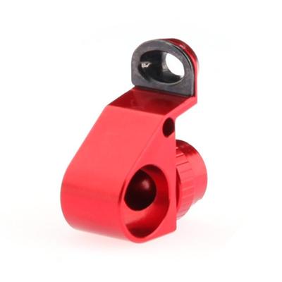 VISPREA Level Keramik und Aluminium Kompatibel mit Daiwa Langarm Custom Reparatur YU373 Wickler, Legierung, PR100/PD106 Rolle, Ersatzteil, (rot)