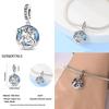 Original Copper Astrolabe Sun&Moon Star Blue Series Charms Fit Bracelet Diy Charm For Women Jewelry Fine Gifts