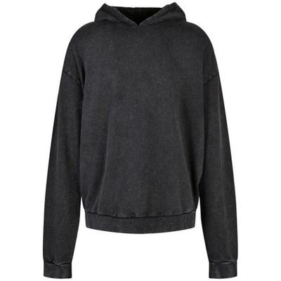 Hoodie oversized masculino com lavagem ácida