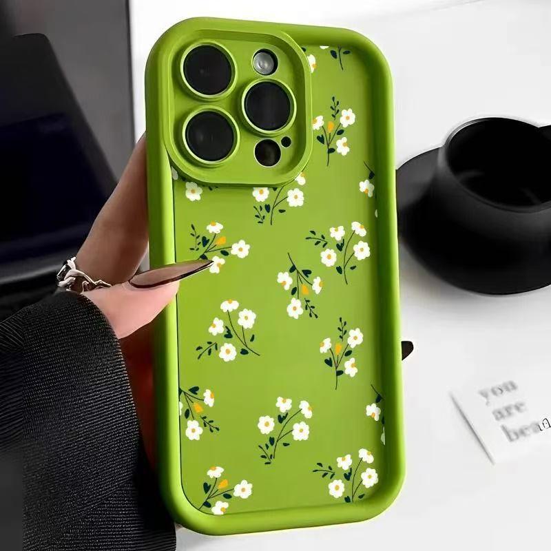 Fresh Flower Design Phone Case for iPhone 13/14/15/16/17/17 Pro Max