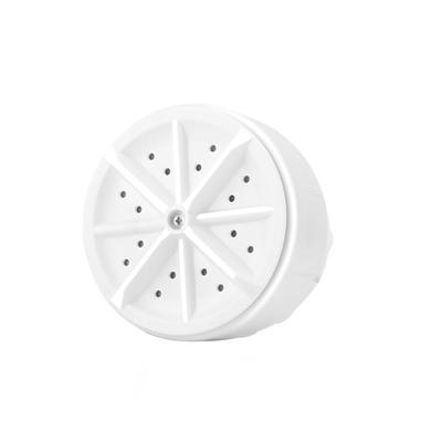 Mini Ultrasonic Turbine Washing Machine Portable Bubble Rotation Washing Machine for Dormitory White