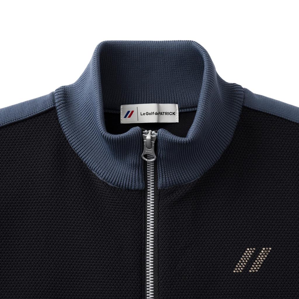 Blouson Golf Amossa Nylon Knit Blouson Black BLK S [Patrick] [P Women's 222-461