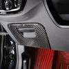 Soft Carbon Fiber Driver Storage Box Trim Cover  For BMW 5 Series G30 18-22