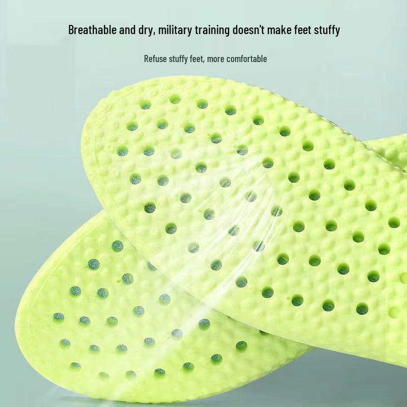 Odor-Resistant Sweat-Absorbent Insoles: Soft, Cushioned, and Shock-Absorbing for All-Day Comfort and Support