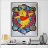Disney Diamond Painting Winnie The Pooh and Friends Themed Illustration Wall Decoration Full Diamond Crossstitch DIY Gift Home Decoration
