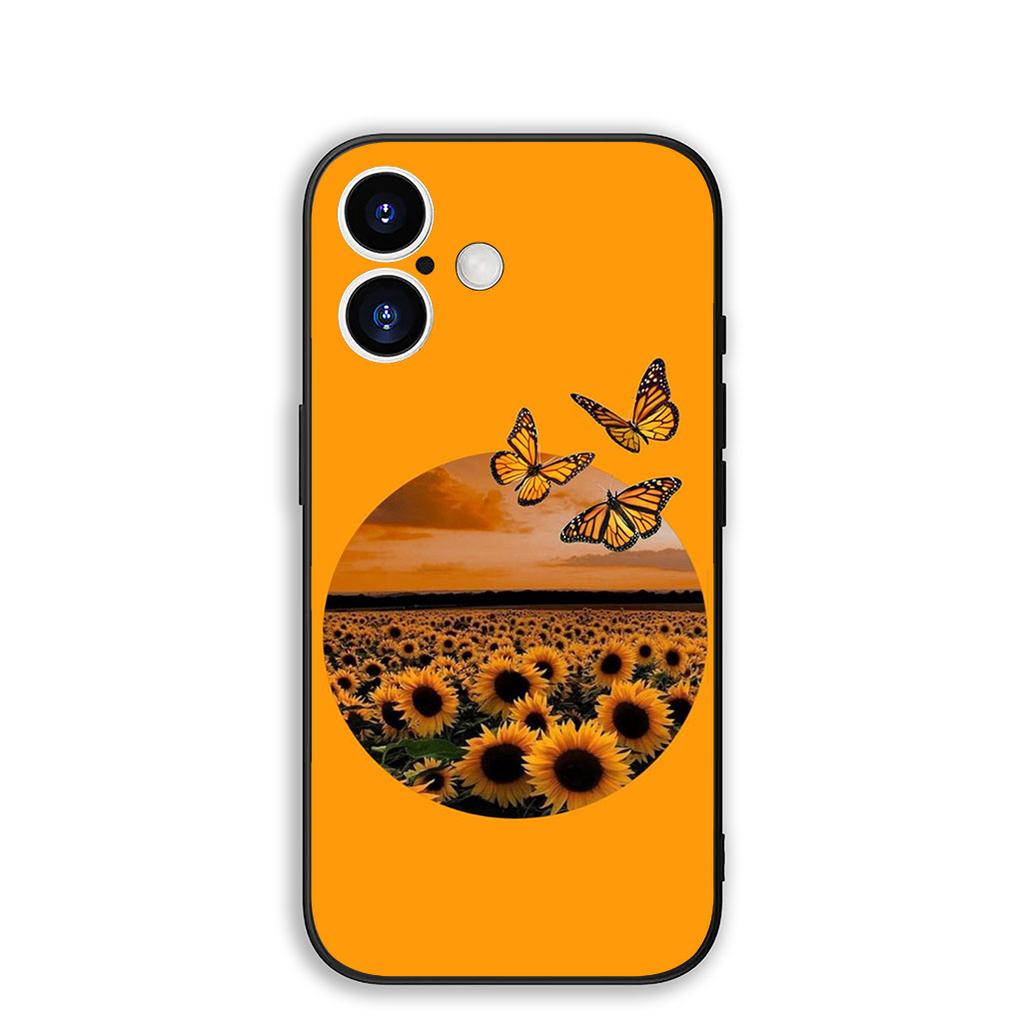 Cover for Motorola Moto G82 G20 G22 G23 G32 G8 G7 G9 Power Plus G41 G30 G71 E22 E13 E20 E32 Phone Case With Sunflower Flower