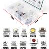 250/100pcs Tactile Push Button Switch Kits 10 Models Car Remote Control Tablet Micro Momentary Keys Button Touch Microswitch