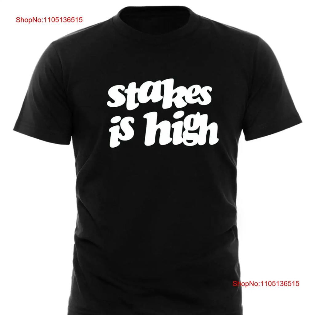 Stakes Is High T Shirt De La Soul Hip Hop 90s Retro Unisex Vintage Washed Graphic Streetwear Slightly Stylish Soft
