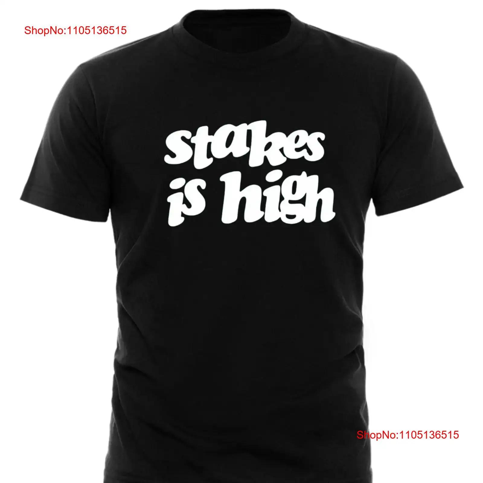 

Stakes Is High T Shirt De La Soul Hip Hop 90s Retro unisex vintage Washed graphic streetwear Slightly Stylish Soft 5XL різнокольоровий