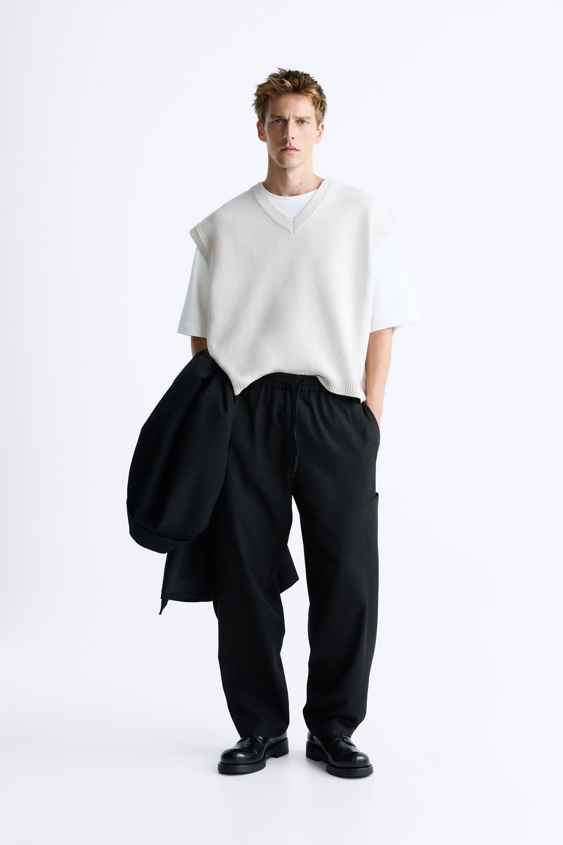 

ТРИКОТАЖНЫЙ ЖИЛЕТ BOXY FIT