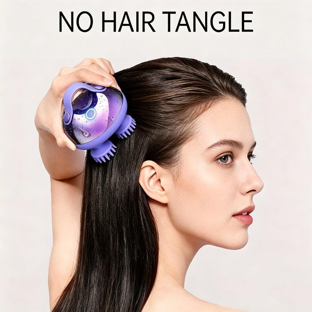 4 Claws Cordless Scalp Massager Waterproof Cat Head Scratcher High Quality Head Massager