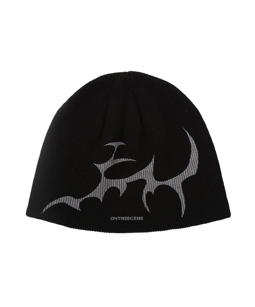 Ondeossin Graphic Beanie Black
