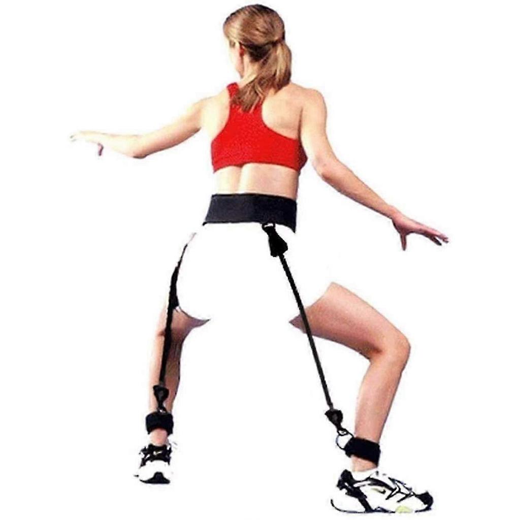 Vertical Jumping Trainer Jump Resistance Bands Leg Strength Basketball Volleyball Football Tennis Leg Agility Training Chumian less