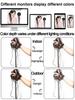 Chinese Style Flower Bud Head Synthetic Hair extension Wigs Natural Fluffy Slightly Curly Twisted Braid Wig Hair Accessories
