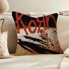 Korn Rock Band Music Album Maple Design Cushion Cover Happy Autumn Harvest decor Holiday Decorati Pillow Cover