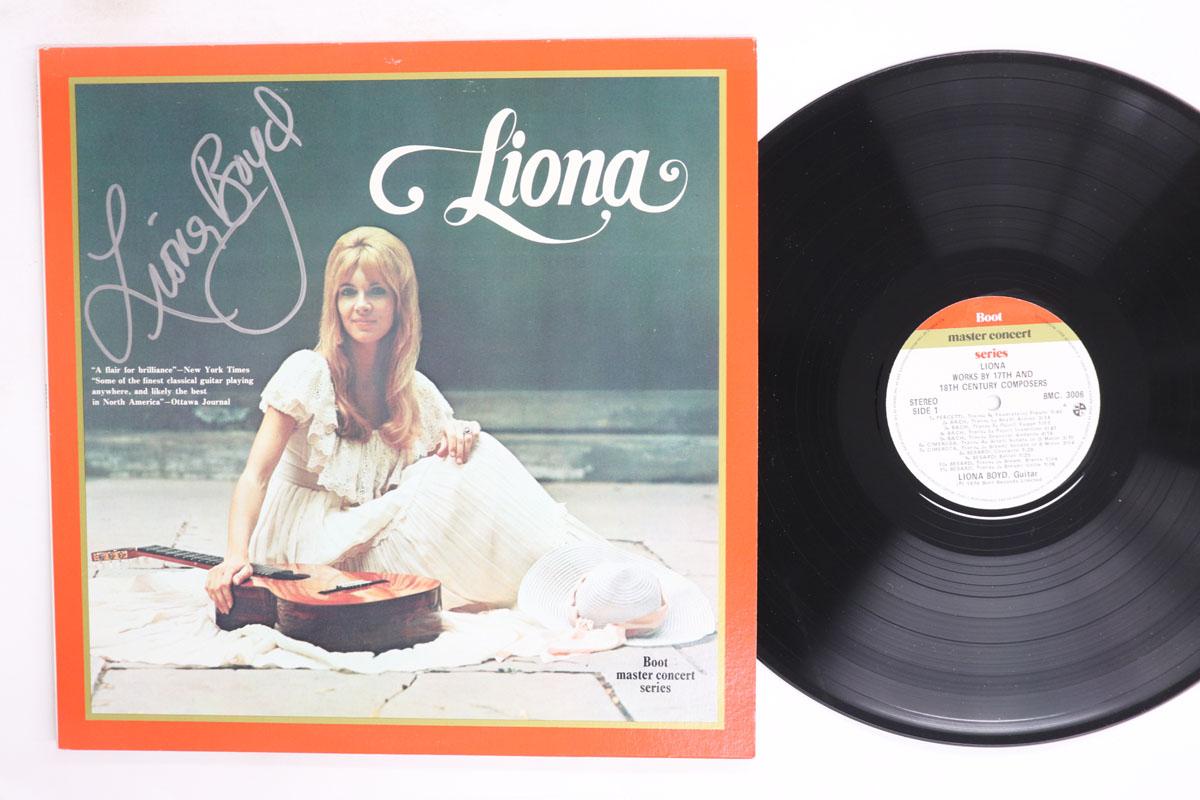 Виниловая пластинка LIONA BOYD Liona BMC3006 Boot Master Con 1976 Канада Классическая Б/У