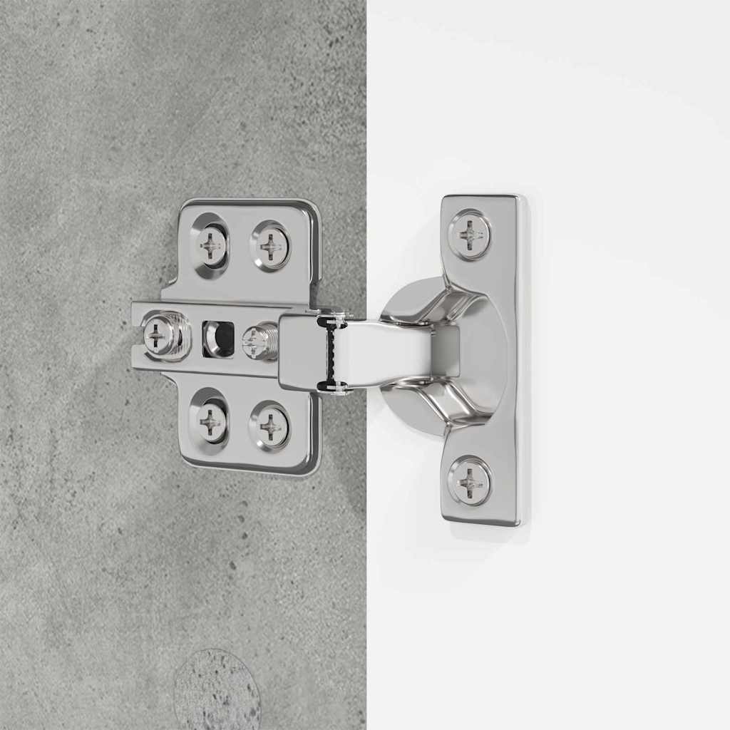 Bathroom Cabinet Concrete Grey 30.5 X 30 X 195 Cm Particleboard
