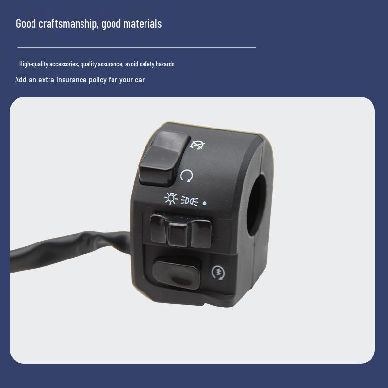 Переключатель на руле мотоцикла NMAX-155: Запуск, Стоп, Фары, Звуковой сигнал, Аварийная сигнализация 2.2