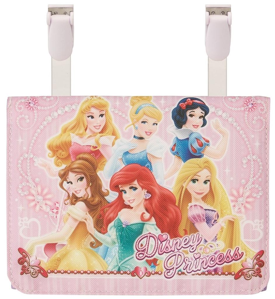 Skater Outing Pocket 11cm H X 14cm W X 3cm Princess ODKP1 Bag, D, Disney,