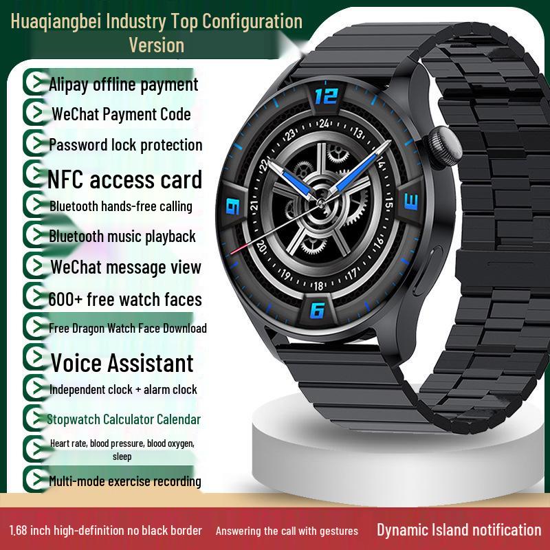 GT5Pro Smartwatch: Multifunctional Men's & Women's NFC Edition with Call Answering