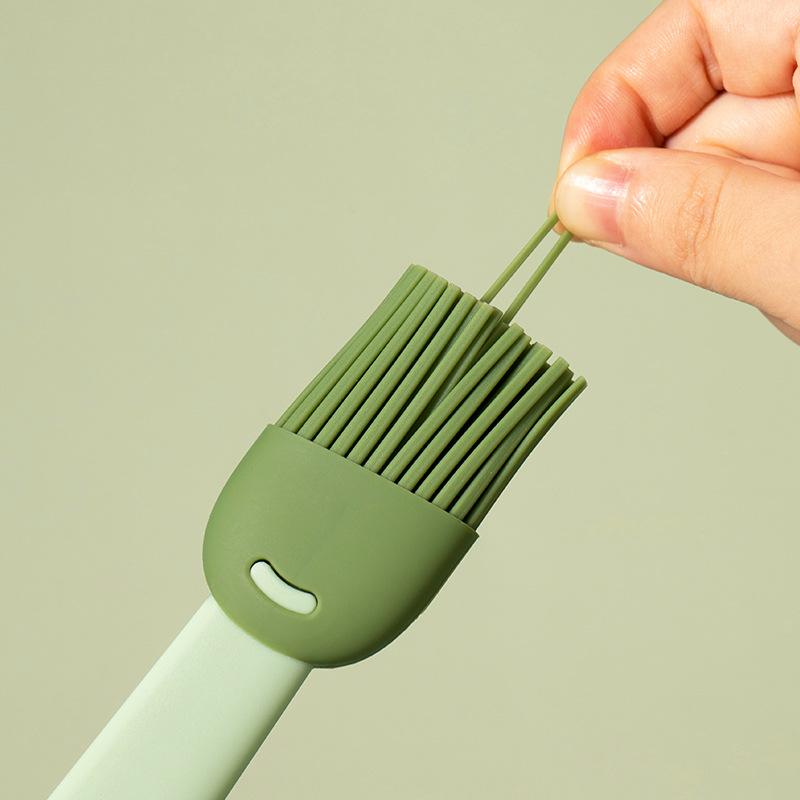 The Oil Brush and Silicone Brush Can Be Used To Replace The Head Household Pancake and Barbecue Brush Small Brush and Baking Brush