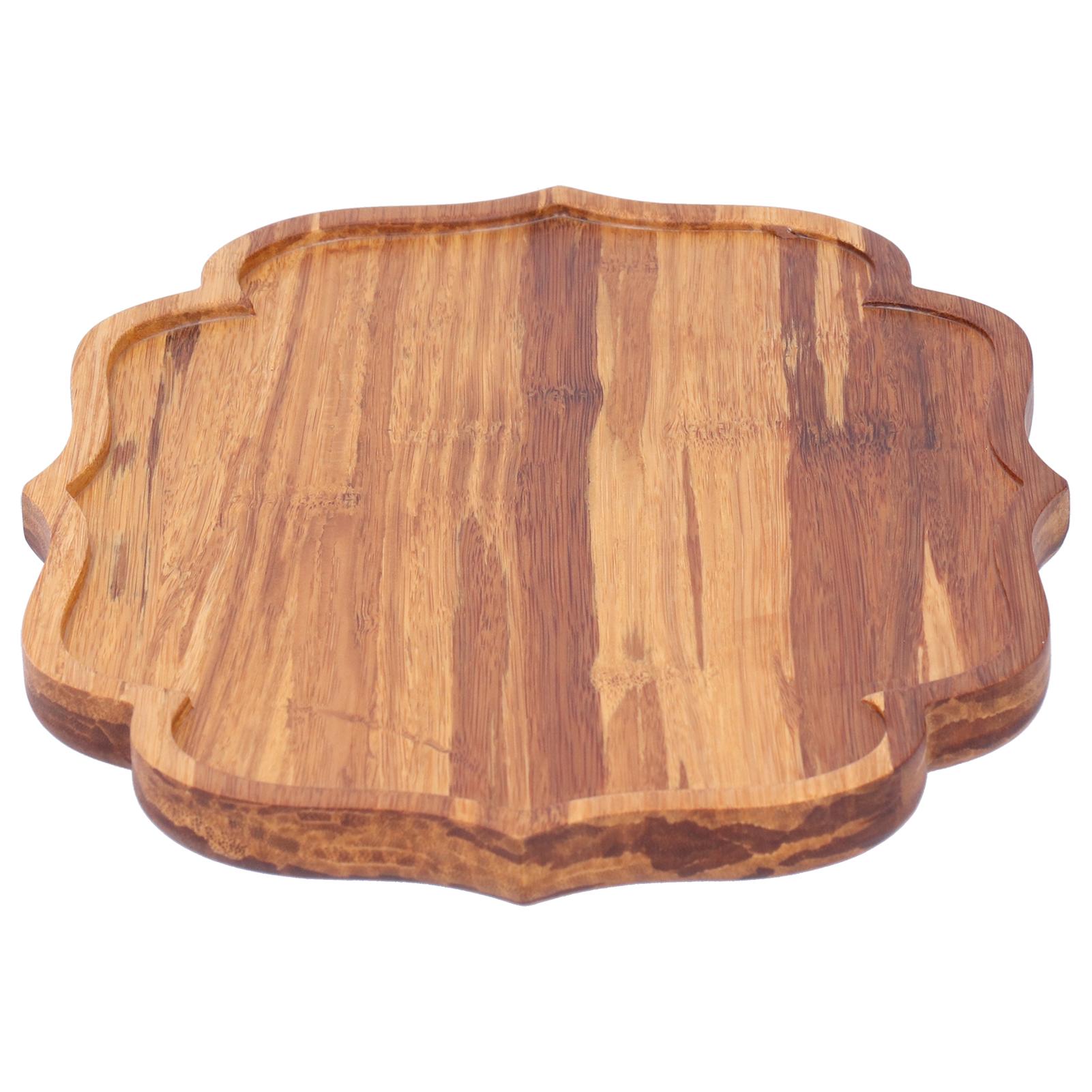 

Bamboo Tea Tray Teaboard Serving Plate Japanese Tableware WCelsiusProtection Pad
