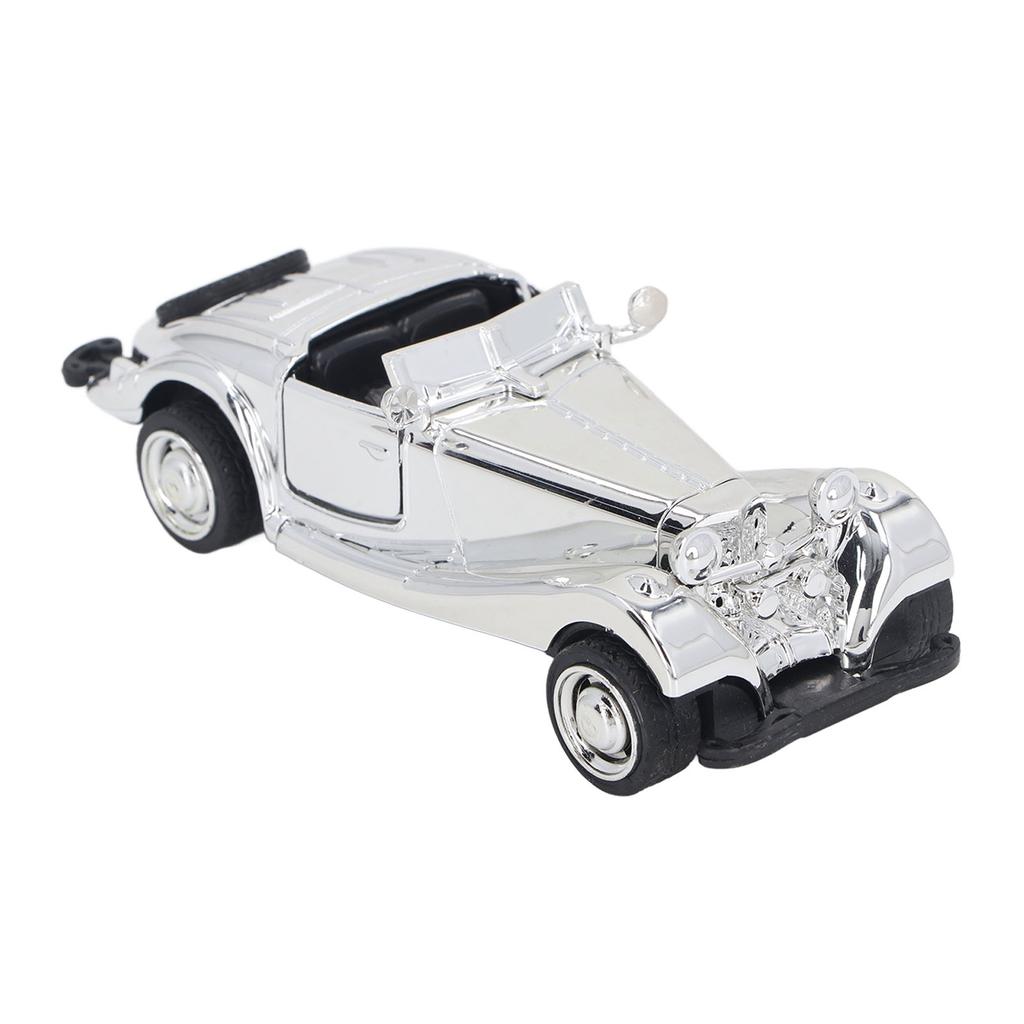 Vintage Car Model Ornament High Simulation Retro Alloy Car Model for Home Collection Decoration