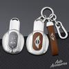 Leather Car Key Case Cover Alloy Protect Shell For BMW MINI COOPER S ONE JCW F54 F55 F56 F57 F60 CLUBMAN COUNTRYMAN R57 R58 R59 TMBCU1