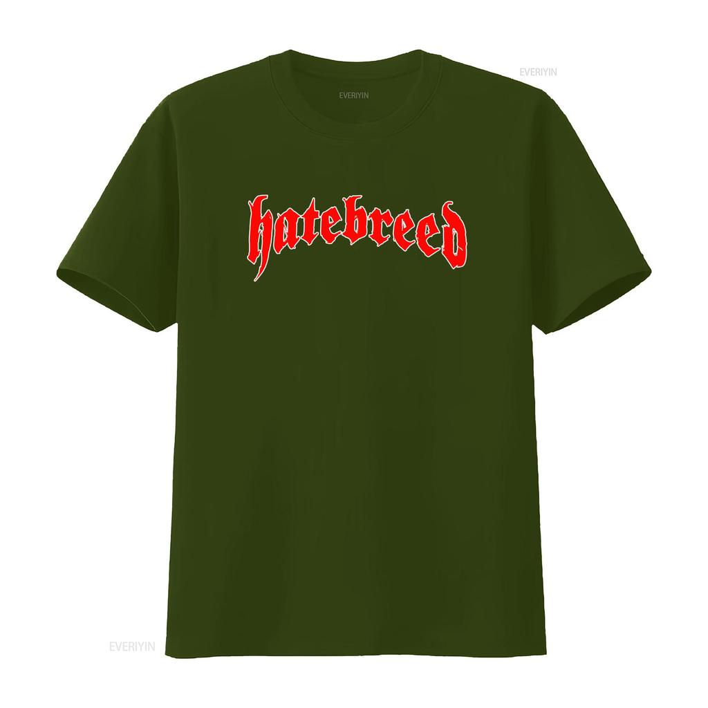 Hatebreed Band T Shirt Double Sided Design Under The Knife Style vintage graphic Slightly streetwear Breathable fashion