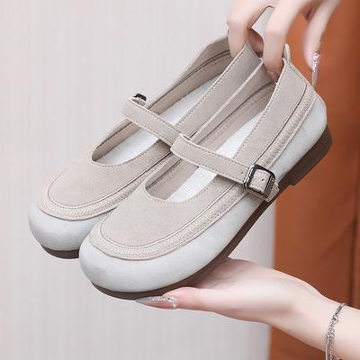 Damskie wygodne buty sportowe do ćwiczeń z regulowanym paskiem na kostkę, codzienne, antypoślizgowe, oddychające buty do chodzenia, lekkie baleriny Mary Janes dla kobiet