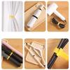 1pc 5m/196.85in Multi Colored Reusable Hook and Loop Fasteners for Cable Management and Organization