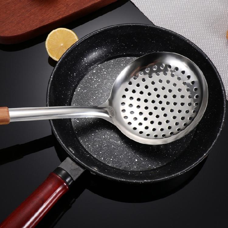 Stainless Steel Strainer Spoon Kitchen Colander Spoon Filter Strainer Food Scoops Perforated Skimmers Colander