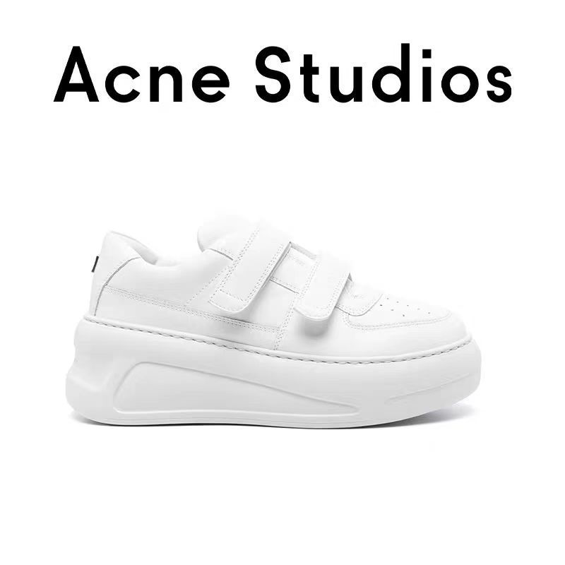 

Милые белые туфли женские высокая версия маленький толстячок 2025 новые на липучке на толстой подошве с увеличением роста повседневные спортивные кеды 40 белый