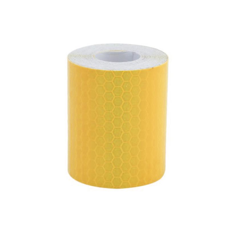 Waterproof Warning Tape Strip Stickers Warning Light Reflector Protective Sticker Reflective Film Car Safety Mark 100cm X 5cm