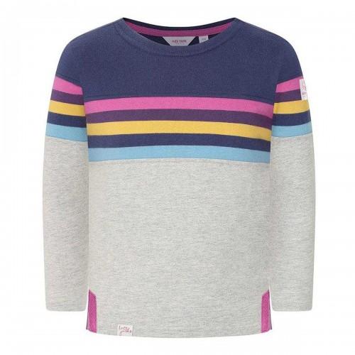 Lazy Jacks Girls Striped Breton Long-Sleeved T-Shirt