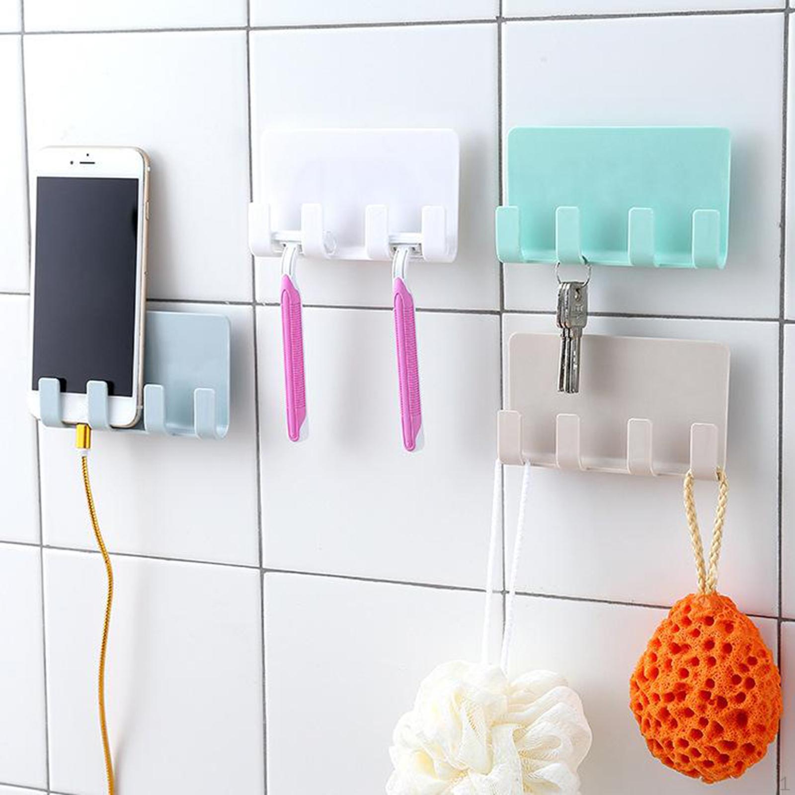 

Charging Bracket Mobile Holder Keys Hats Hook синій