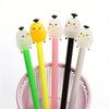 100pcs Cute Cartoon Neutral Pen Kawaii Writing Pen HB Drawing Wooden Pencils Student School Stationery Supplies Many Kinds of Cutie Lime Unicorn