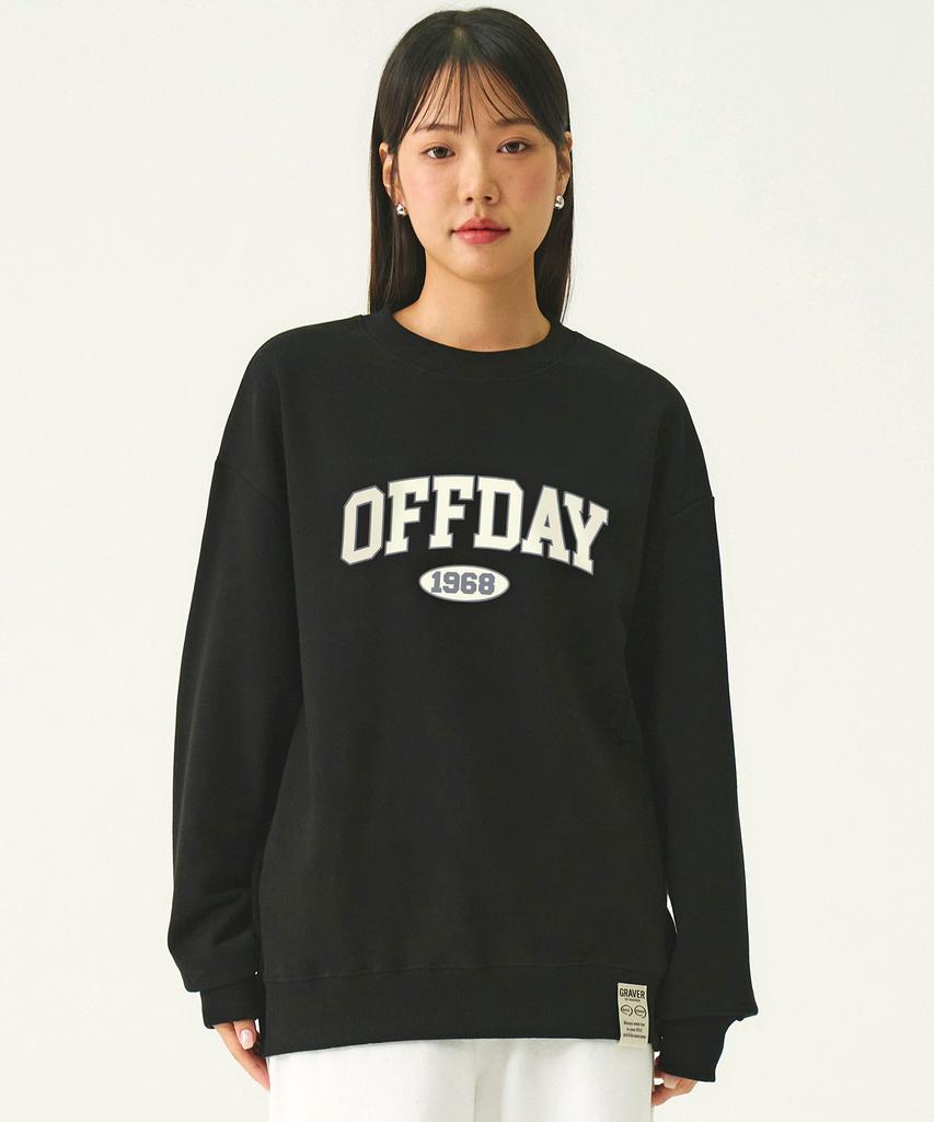 GRAVER [Unisex] 1968 Offday Sweatshirt_4 Colors