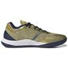 Adidas Adizero Fastcourt Comfortable Trendy Non-Slip Durable Lightweight Low-Top Volleyball Shoes Unisex Sneakers Black Gold HP4309