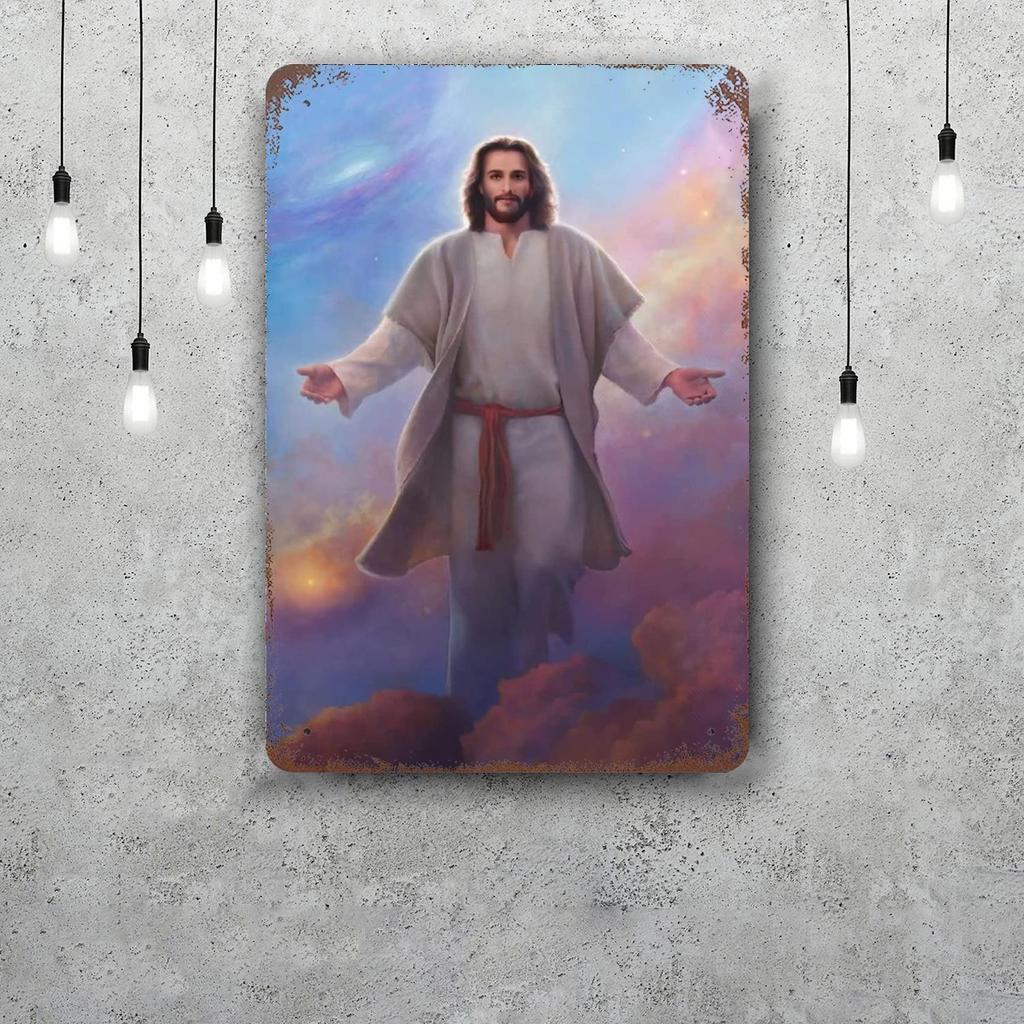 Jesu Metal Signs wall decor Vintage Tin Signs Captain Metal Poster Decor for Bar Pub Club Wall Decoration